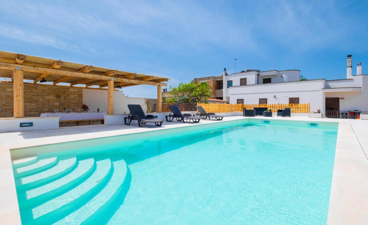 Dependance Specchia With Pool Appartement Buitenkant foto