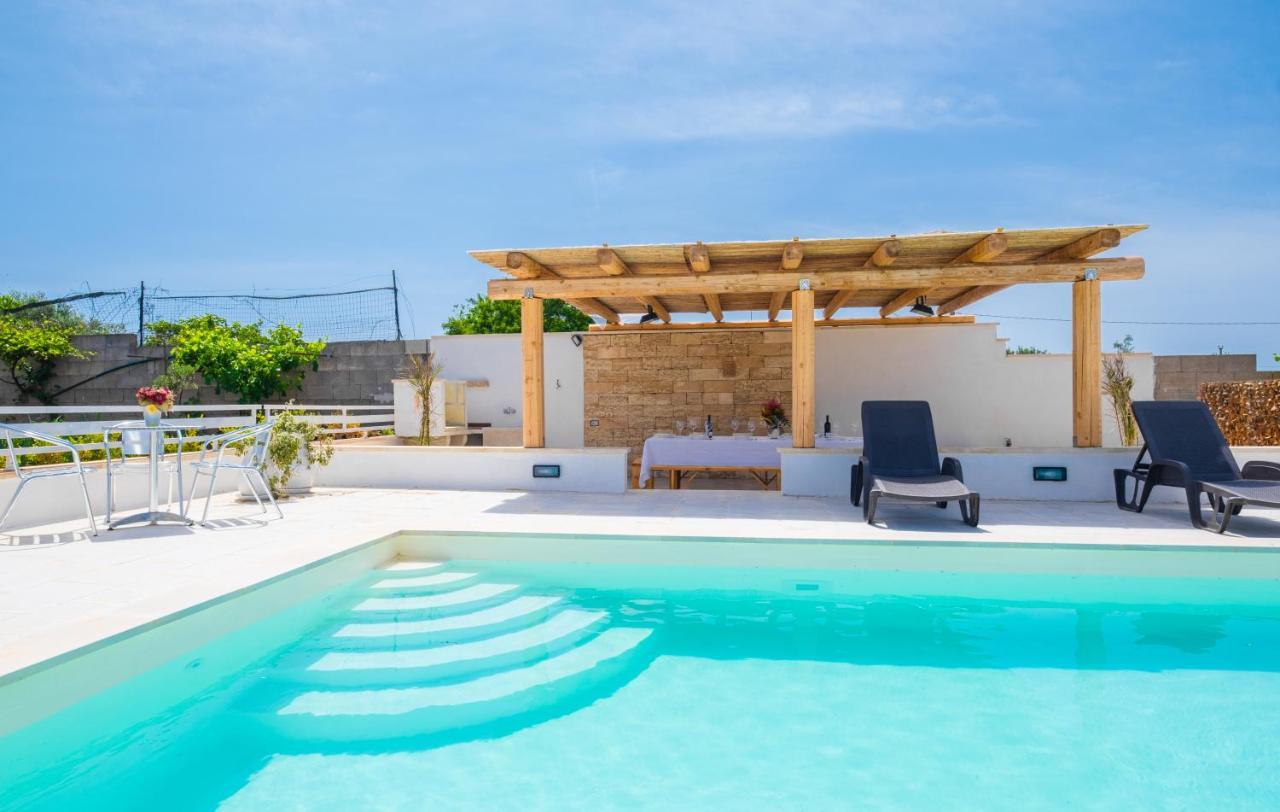 Dependance Specchia With Pool Appartement Buitenkant foto