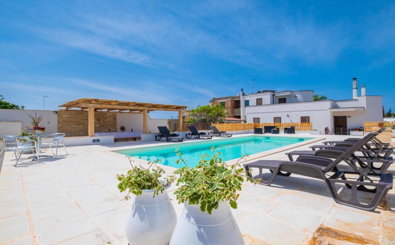 Dependance Specchia With Pool Appartement Buitenkant foto