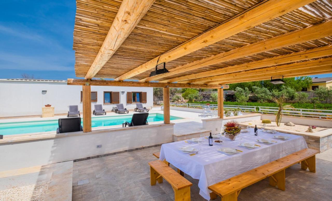 Dependance Specchia With Pool Appartement Buitenkant foto